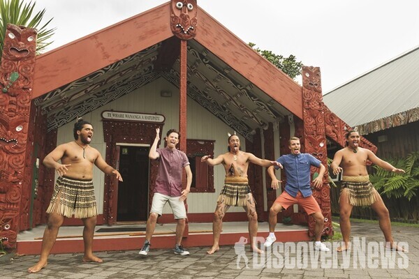사진= 테푸이아의 뉴질랜드 전통춤 하카 댄스 체험_ⓒAdam Bryce