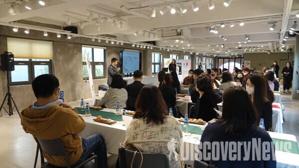 ▲세계이탈리아 음식주간 '치즈 및 살루미 세미나' 현장    ⓒ디스커버리뉴스 정기환 기자