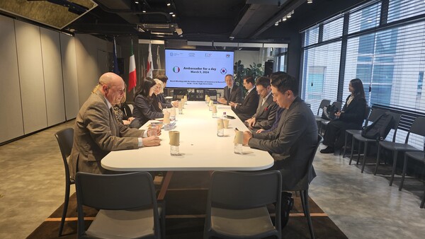 ITCCK Board Meeting (이탈리아상공회의소 임원 회의)  [사진=주한이탈리아대사관]